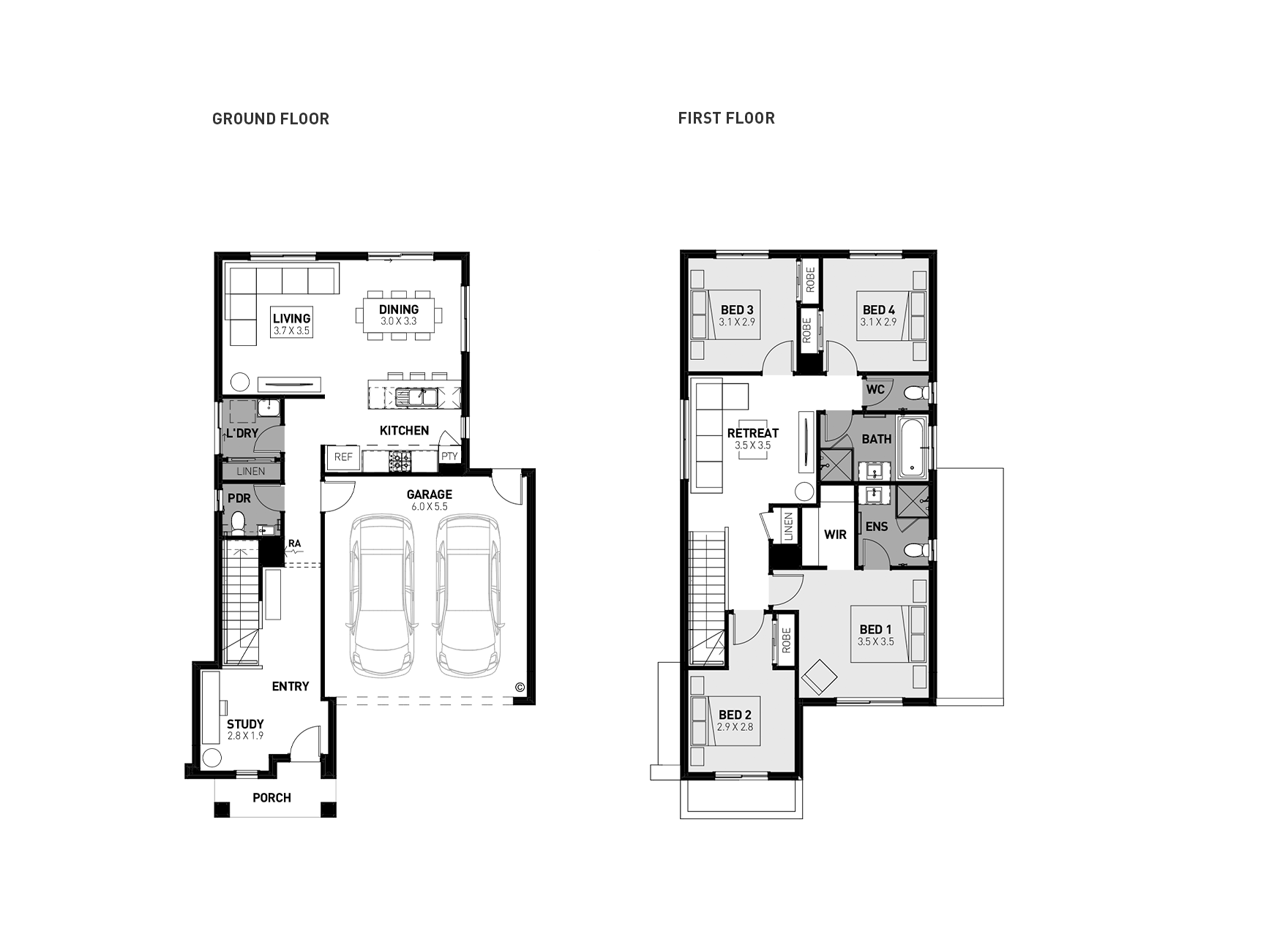 Onyx | 4 Bedroom, 2.5 Bathroom Home Design | View Plans & More