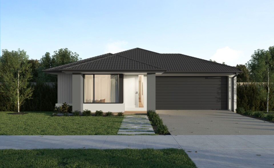 Single storey designer range   Our single storey Designer Range takes inspiration from a variety of design styles including Hamptons, Coastal, Traditional and Contemporary. This collection of 10 facades offers you differentiation and affordability, to ensure your new home perfectly complements your needs.* Image