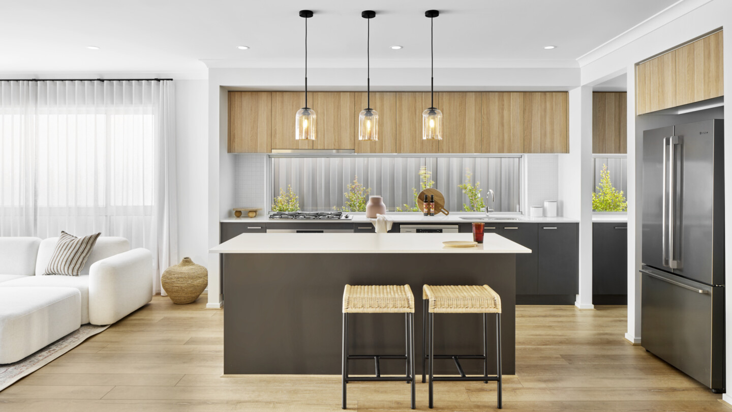 Modern Mid-Century inspired design at Bluestone estate